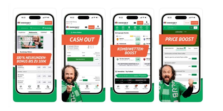 ODDSET App Login